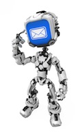 Blue Screen Robot, Got Mail
