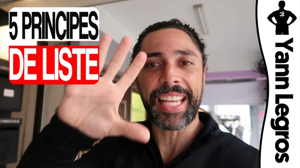 5 Principes Pour Construire Une Liste Lucrative (OBLIGATOIRE)